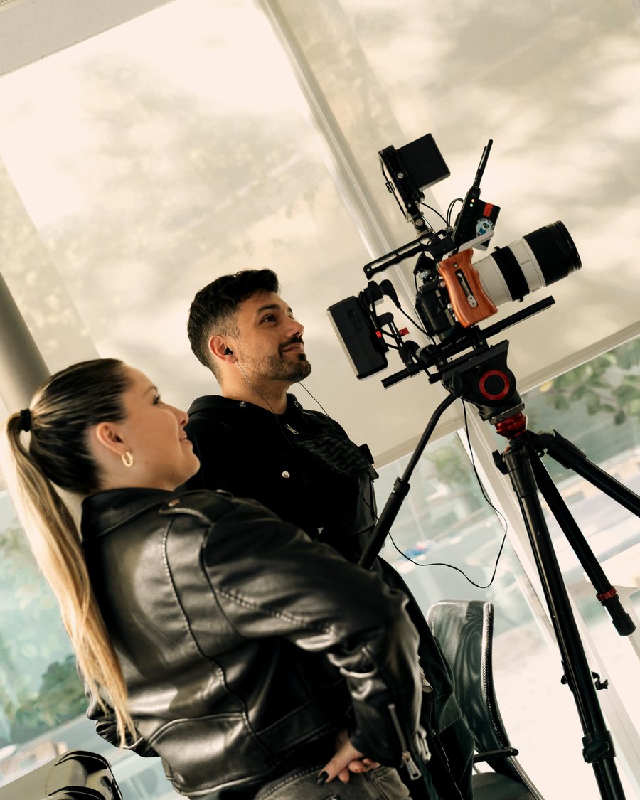 Behind the scenes